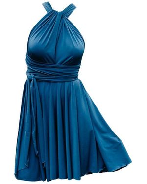 Ceylan Bcn Mini Dress Cobalt - Blue