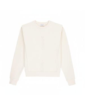 Mimhi Maison Shoulder Pad Lauper Sweatshirt - Gray