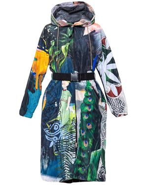 ARTISTA Hooded Forest Jacket - Blue