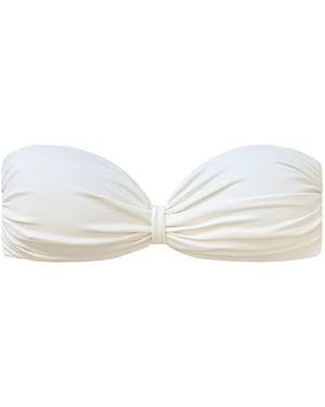 NUAJE NUAJE Ariel Padded Bikini Top - White