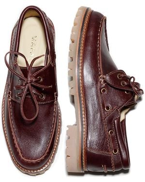 Mafalda Donatela Boat Shoes - Brown