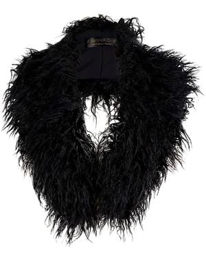 Jennafer Grace Genghis Faux Fur Collar - Black