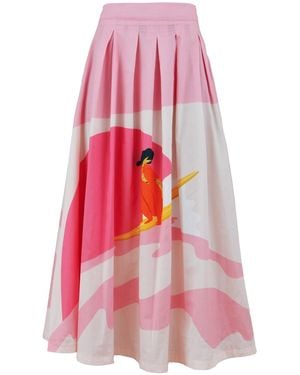 My Pair Of Jeans Australia Maxiskirt - Pink