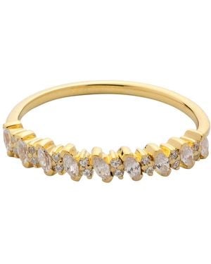 Belinda Jewelz Marquise Half-Eternity Ring - Metallic