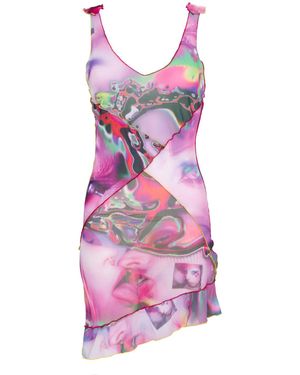 Paloma Lira Three Way Punk Kiss Dress - Pink