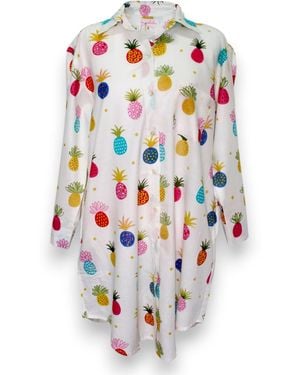 Mary Marshmallow Boyfriend Dress - White