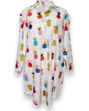 Mary Marshmallow Boyfriend Dress - White