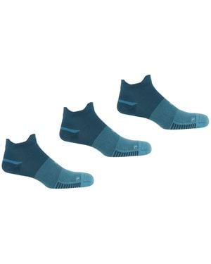 Peper Harow - Made in England Dual Luxury Walking Socks Three Pairs Bundle - Blue