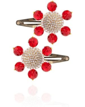 Saule Label Jolie Barretes - Red