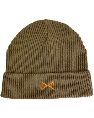 Daniel Chong Khaki Fisherman Beanie - Green