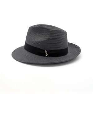 DORIA 1905 Drop Hat Drop Paper Braid - Black