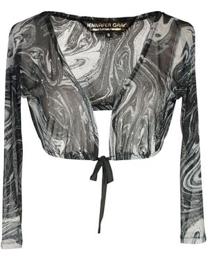 Jennafer Grace Marble Slate Sleevies - Grey
