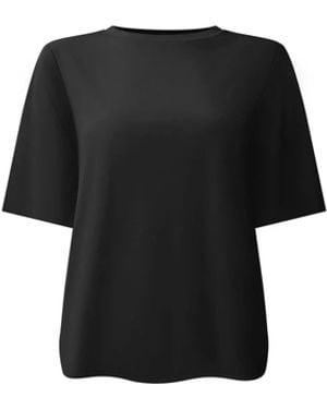 James Lakeland Jersey Relaxed Top - Black