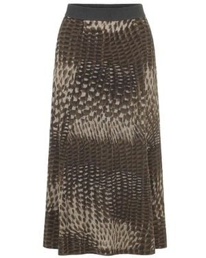 Conquista Animal Print Maxi Skirt - Multicolor