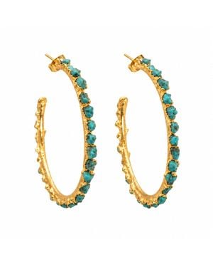 Lalinde Large Hoops - Metallic