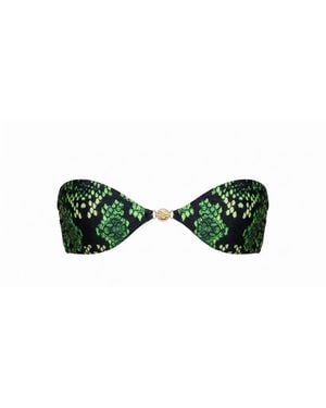 Sunkissed Le Bandeau Strapless Top - Green