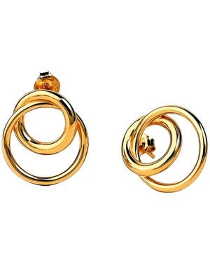 Zynnia Collective Circle Studs - Metallic