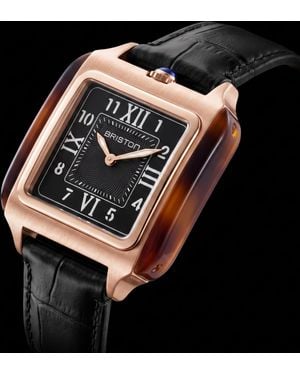 Briston Streamliner Kennedy Big Model Quartz - Black