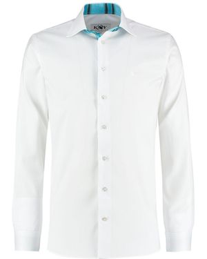 Koy Clothing Pinpoint Oxford Shirt - White