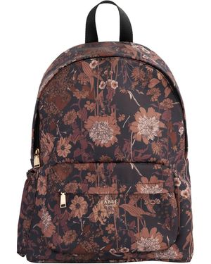 Fable England Deco Blooms Large Backpack - Brown