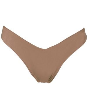 Rêve De Rive Leena Pecan Bikini Bottom - White