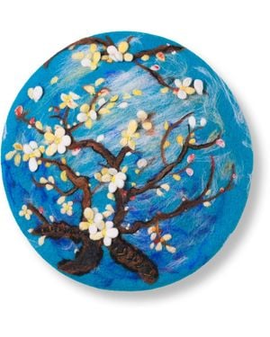 Heartfelt Layers Van Gogh Almond Blossom - Blue