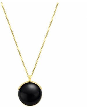 Ormiro Shungite Emf Protection Pendant Necklace - Metallic