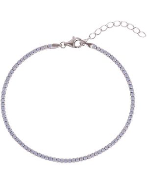 Spero London Fine Opal Tennis Bracelet - Metallic