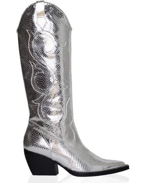 Terry De Havilland Annie Cowboy Boot - Grey