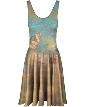 Aloha From Deer The Chariot Of Apollo Circle Dress - Green