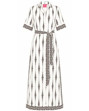 Just Darviny Bali Dress Pulse - White