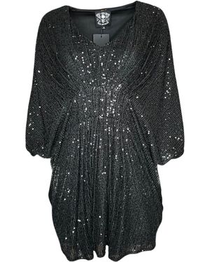 Any Old Iron Fourth Avenue Sequin Dress - Black