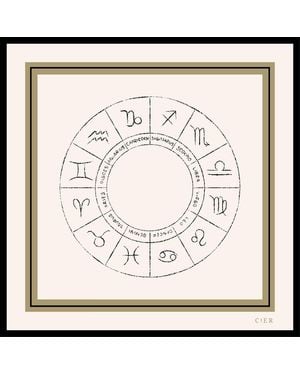 Cier Zodiac Scarf - Natural