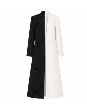 Roqaia Fashion House Yin & Yang Jacket - Black