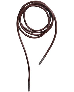 GYUNIA Knot Belt Pecan Leather - Black
