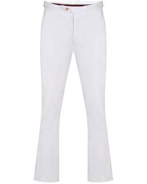 DAVID WEJ Ashford Relaxed Trouser With Side Adjusters - Blue