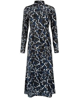 Boutique Kaotique Long Silk Starry Night - Black