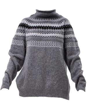 Maison Bogomil Icelandic Jumper - Grey