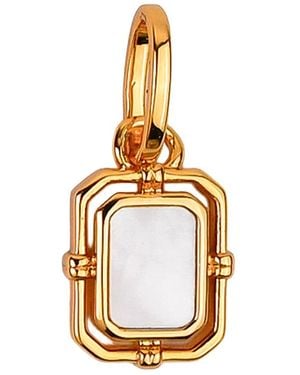 Zynnia Collective Neutrals June/Pearl Birthstone Charm - Metallic