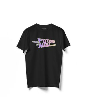 Kapture The Future Is Now Printed Tee - Black