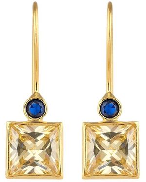 Firera Atelier Zirconium Charm Earring - Metallic