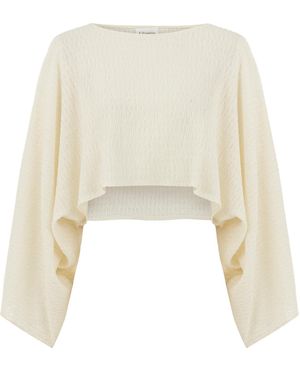 Lilamie Rio Long Top - White