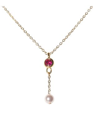 Studio Baloge Petale Necklace - Metallic