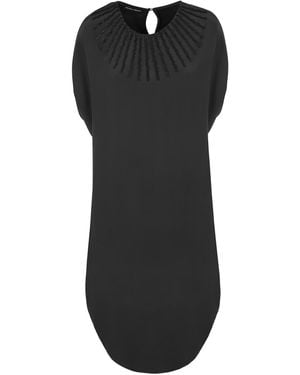 Manakaa Project Silk Dress - Black