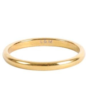 Lei & Mar Co. The Basis Ring - Metallic