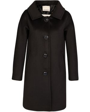 N'Onat Swing Vegan Short Coat - Black