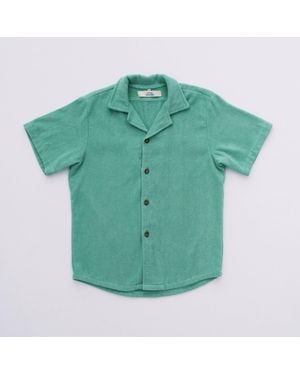 Little Mariner Sage Terry Shirt - Green