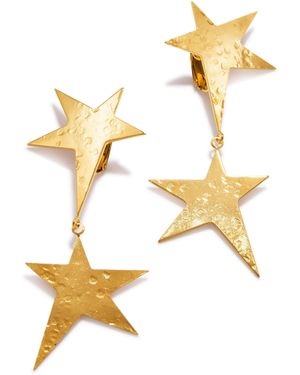 Jaredjamin Shooting Star Dangle Clip On Earrings - Metallic