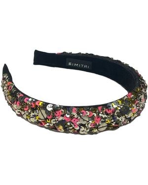 Simitri Starry Night Headband - Blue