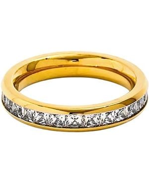 Mickey's Girl Spark Square Waterproof Band - Metallic